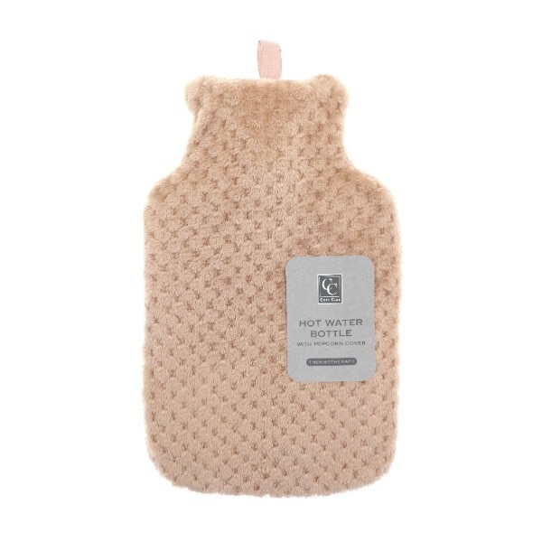 Popcorn Hot Water Bottle Peach