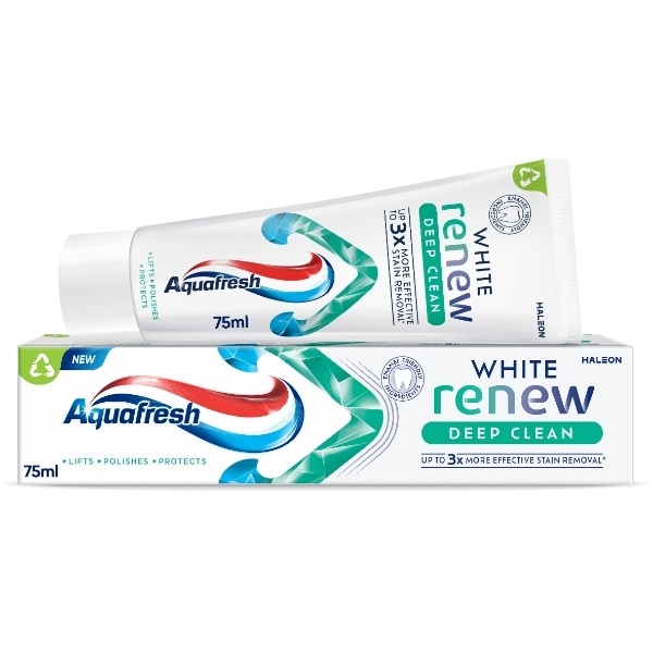 Aquafresh White Deep Clean Toothpaste 75ml