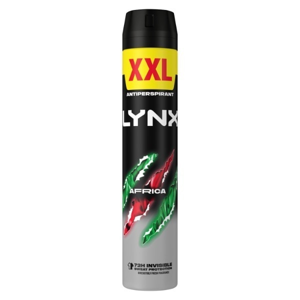 Lynx Africa 72Hr Antiperspirant Deodorant 300ml
