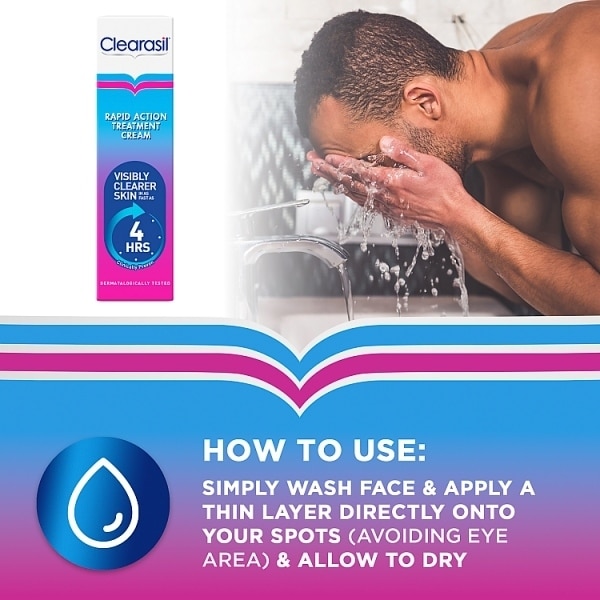 Clearasil Rapid Treat Cream 25ml