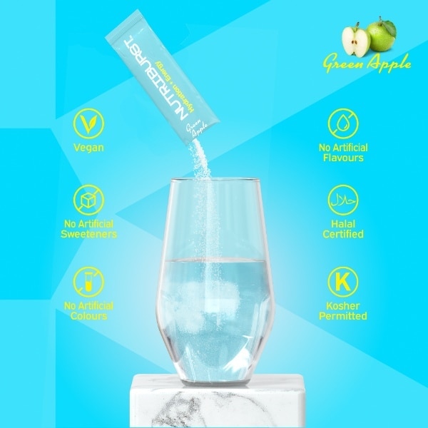 Nutriburst Hydration + Energy  7 Sachet Sticks