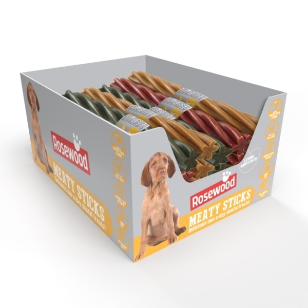 Rosewood Meaty Sticks For Dogs 90g