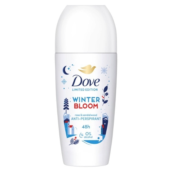 Dove Winter Bloom 48Hr Deodorant Roll On For Women 50ml