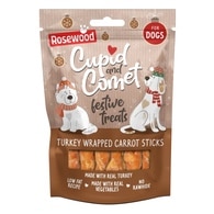 Cupid & Cometturkey Wrapped Carrot Sticks 70g